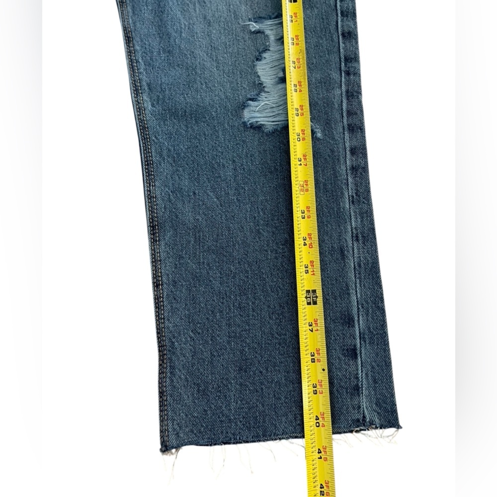 Old Navy High Rise Slouchy Straight Tall Jeans - Picture 5 of 10